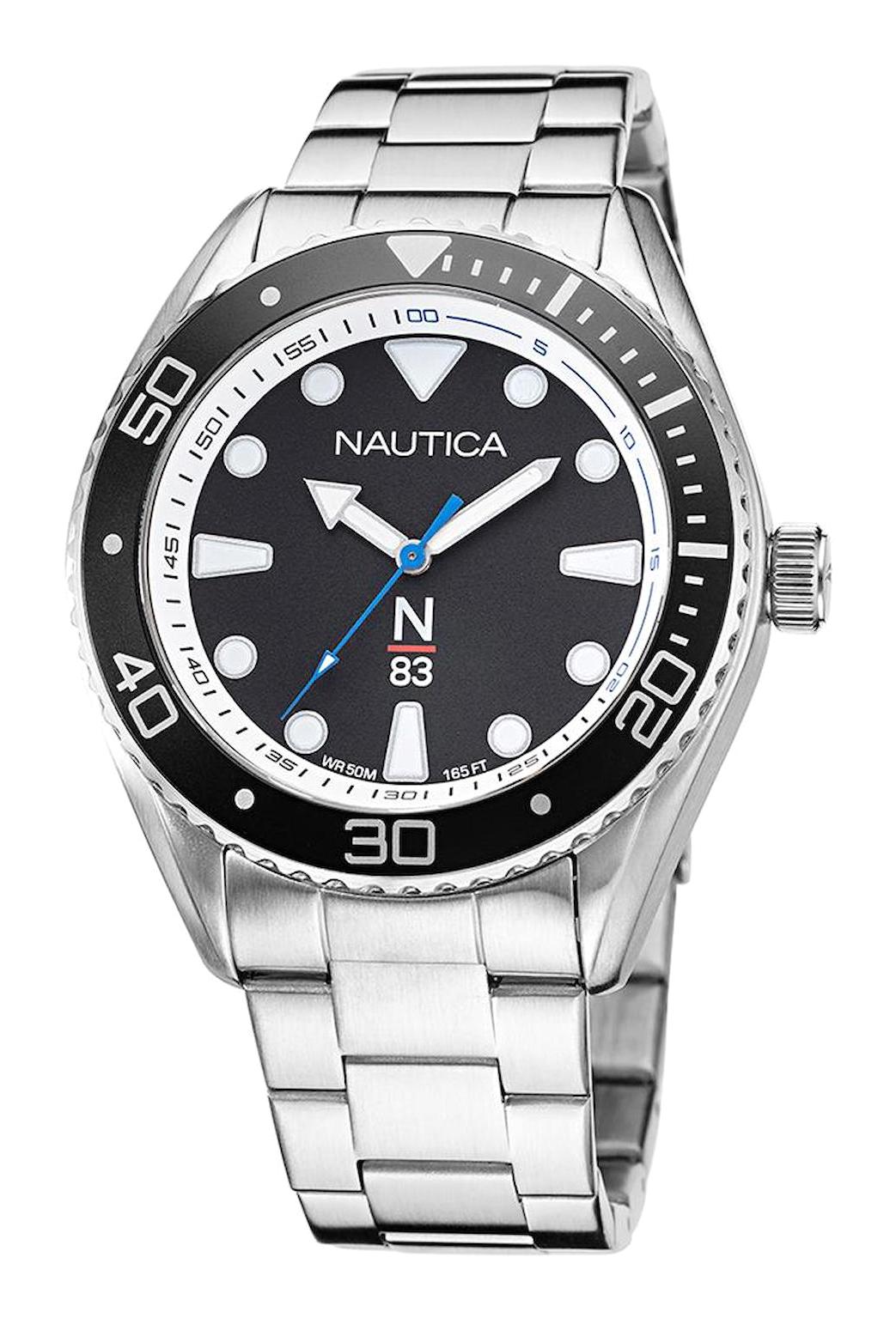 Nautica NAPFWF117 44 mm Çelik Kordon Analog Erkek Kol Saati