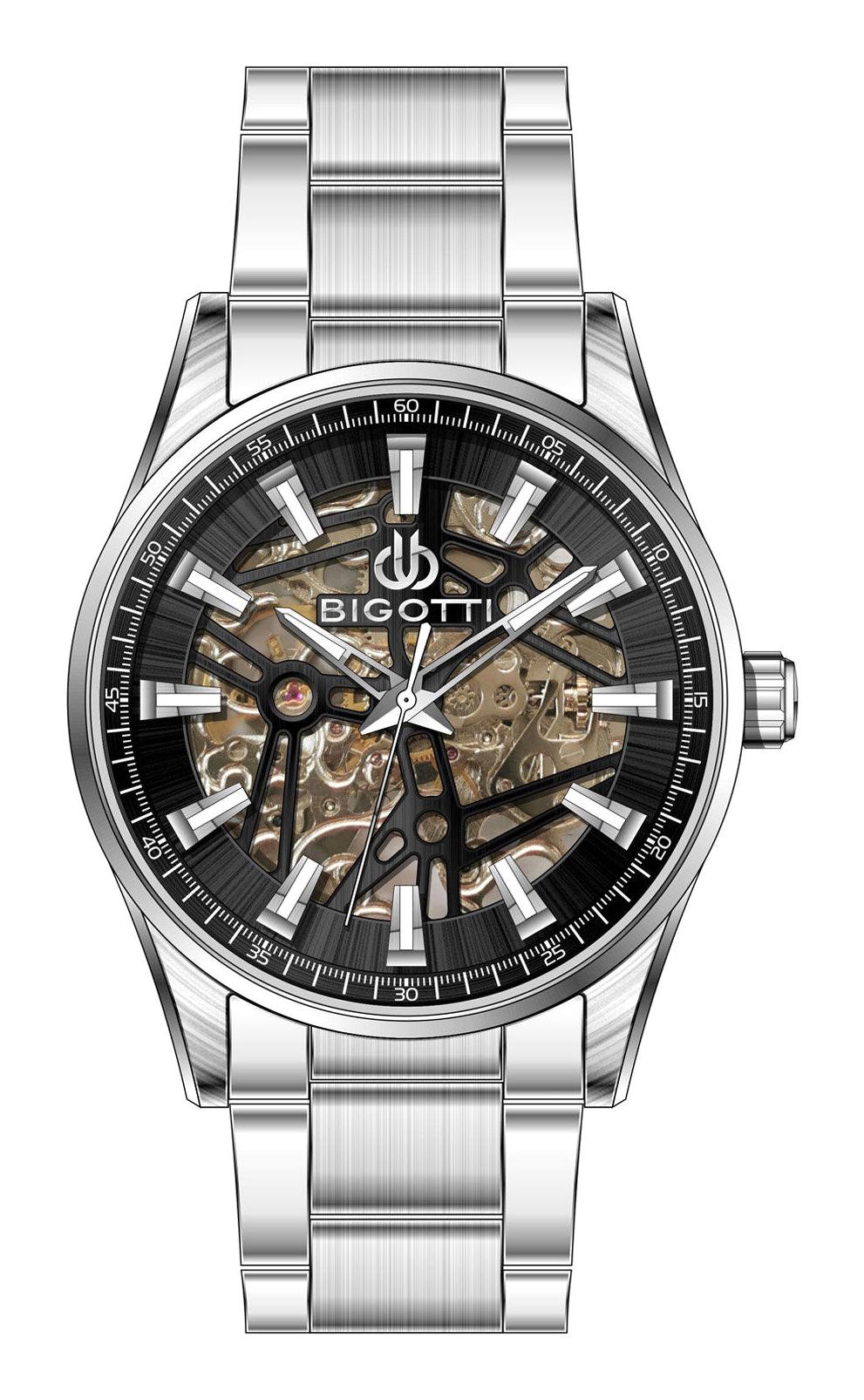 Bigotti BG.1.10594-2 42 mm Çelik Kordon Analog Erkek Kol Saati