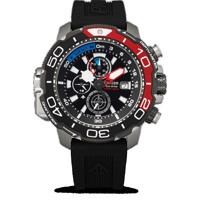 Citizen BJ2167-03E Takvimli Si̇yah Silikon Kordon Analog Erkek Kol Saati