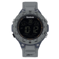 Reebok RV-SLM-G9-PAPS-BS Takvimli 46 mm Gri Silikon Kordon Analog Kol Saati