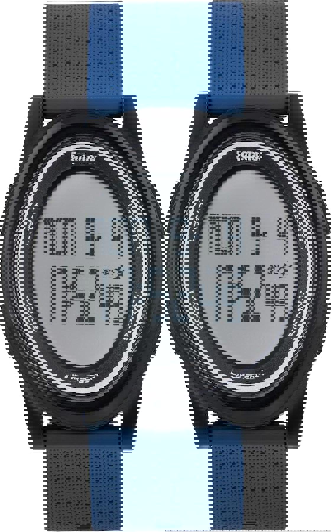 Reebok RV-PLM-G9-PBPB-WN Takvimli 45 mm Mavi Silikon Kordon Dijital Erkek Kol Saati