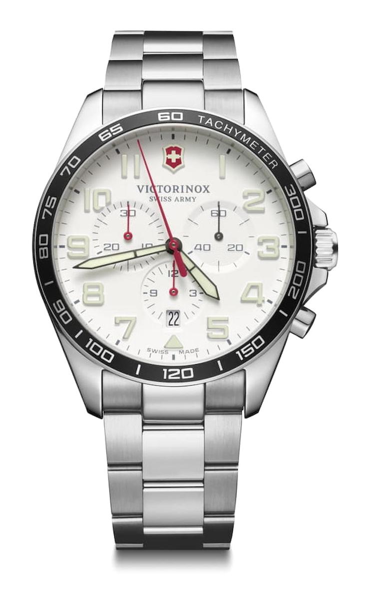 Victorinox Swiss Army 241856 Kronometreli Pusulalı Takvimli 42 mm Çelik Kordon Analog Kol Saati