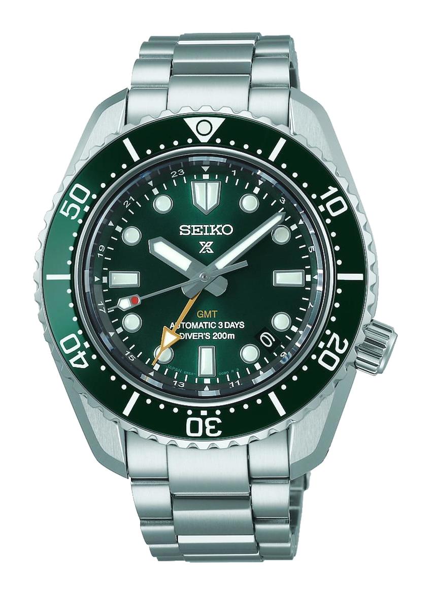 Seiko SPB381J1 Takvimli 42 mm Yeşil Çelik Kordon Analog Erkek Kol Saati