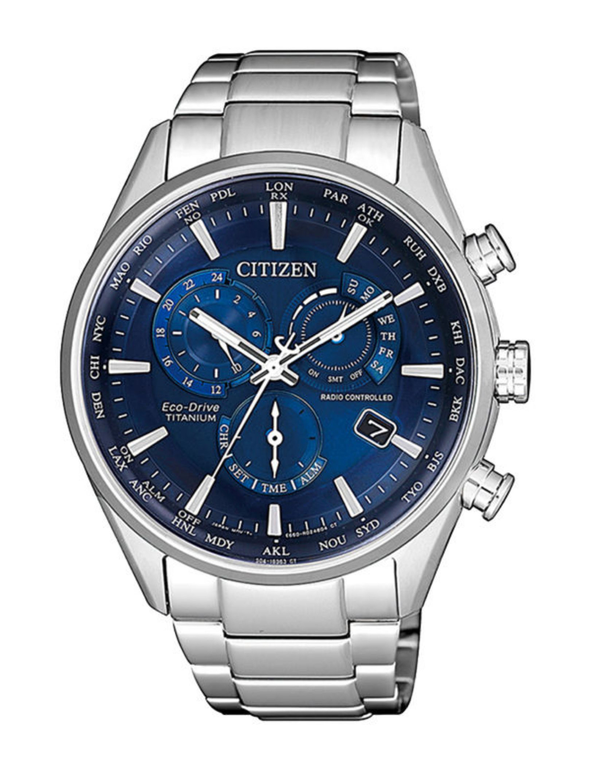 Citizen CB5020-87L Takvimli 42 mm Gri Titanyum Kordon Analog Kol Saati
