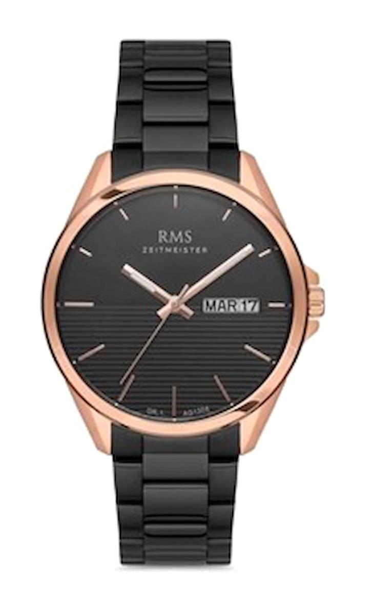 Grand Romanson GR.1.AG1306.14 Takvimli 42 mm Siyah Çelik Kordon Analog Erkek Kol Saati