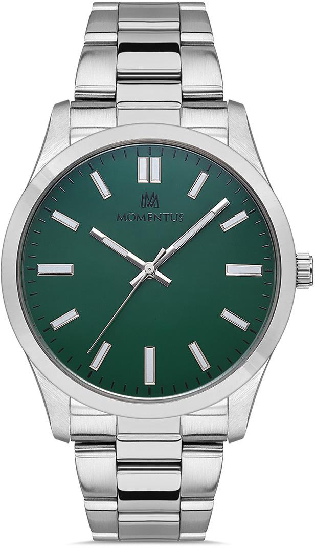 Momentum CM136S-15SS Takvimli 41 mm Çelik Kordon Analog Erkek Kol Saati