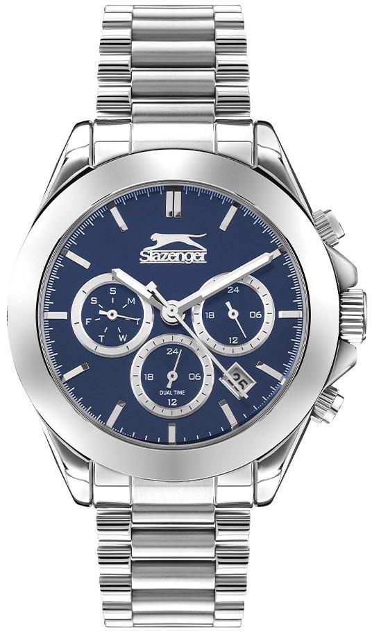Slazenger SL.09.2064.2.05 Takvimli 45 mm Çelik Kordon Analog Erkek Kol Saati