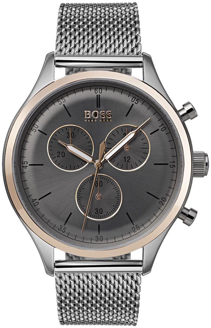 Hugo Boss HB1513549 Metal Kordon Analog Erkek Kol Saati