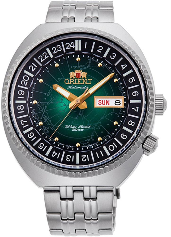 Orient RA-AA0E02E19B Takvimli 44 mm Çelik Kordon Analog Kol Saati