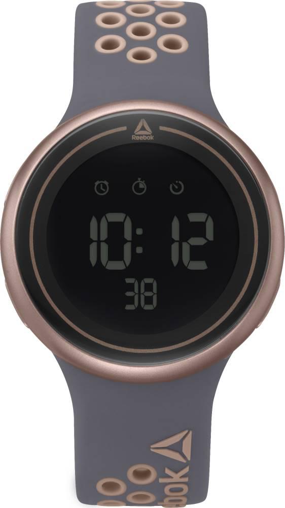 Reebok RD-DUR-G9-PSIA-B3 Takvimli 44 mm Mor Plastik Kordon Dijital Kol Saati