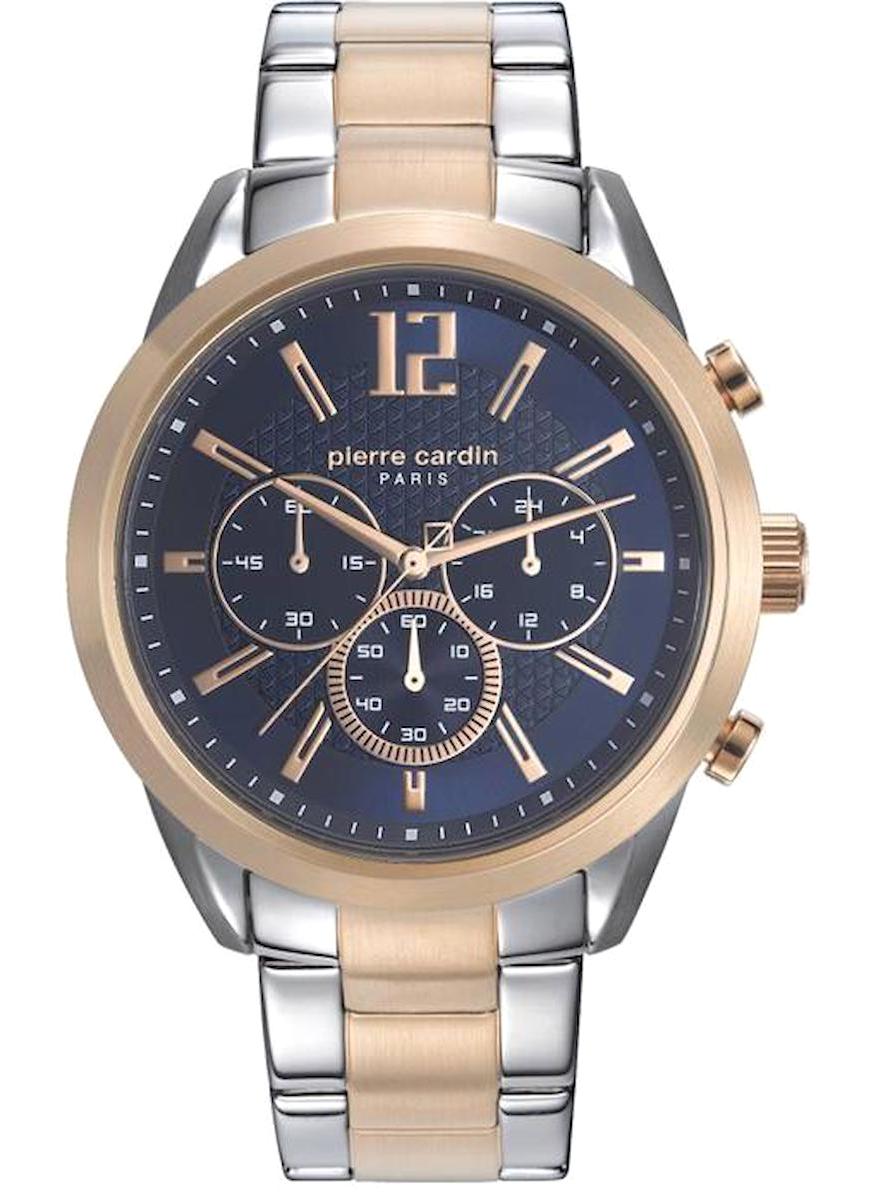 Pierre Cardin 108081F06 Takvimli 45 mm Metal Kordon Analog Erkek Kol Saati