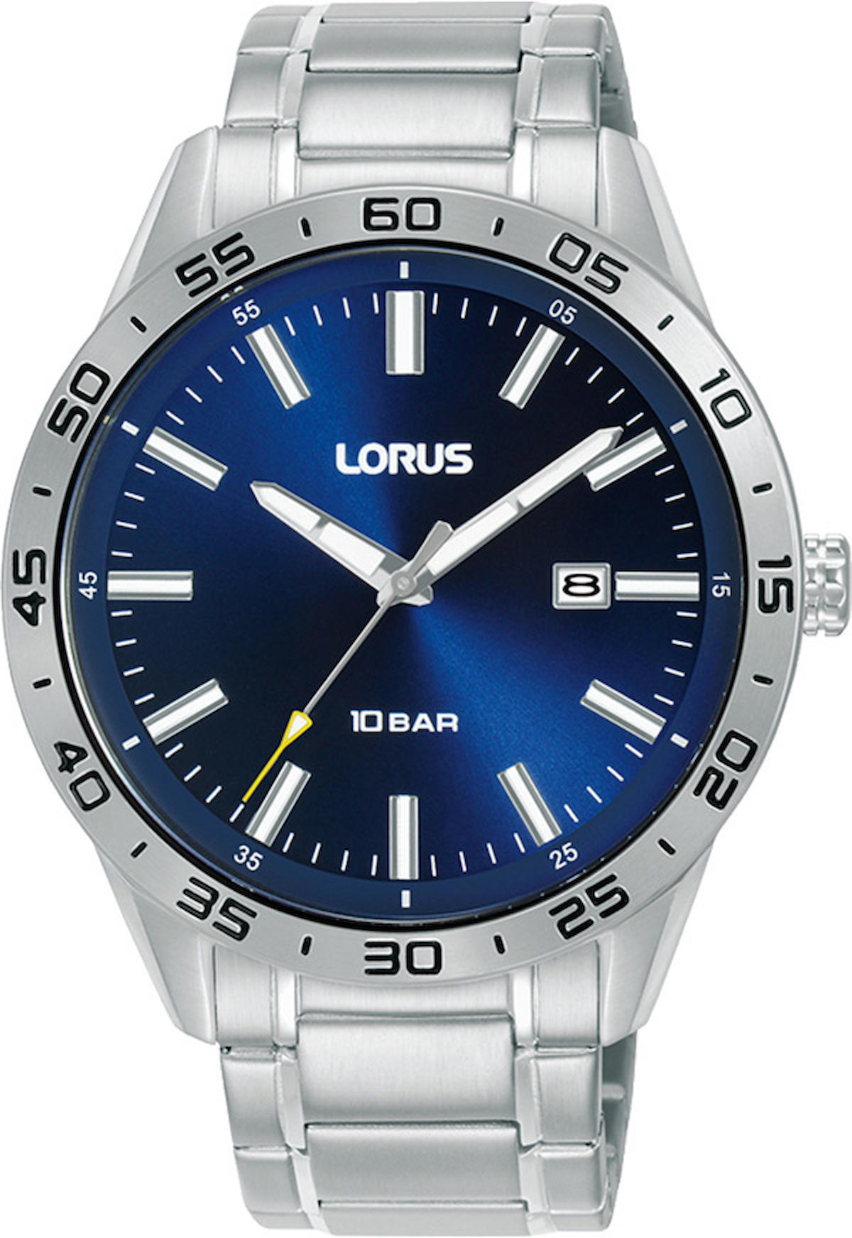 Lorus RH949QX9 Takvimli 42 mm Çelik Kordon Analog Erkek Kol Saati