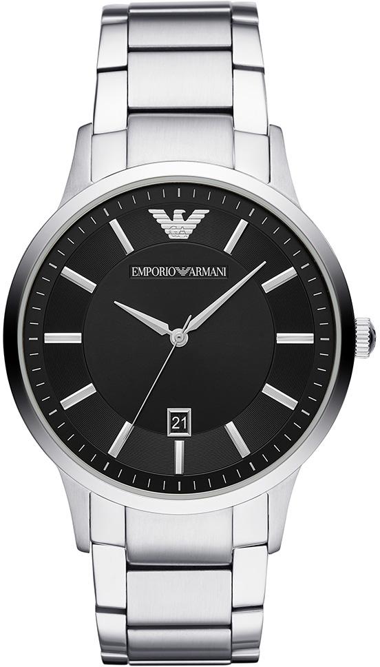 Emporio Armani AR11181 Takvimli 42 mm Çelik Kordon Analog Erkek Kol Saati