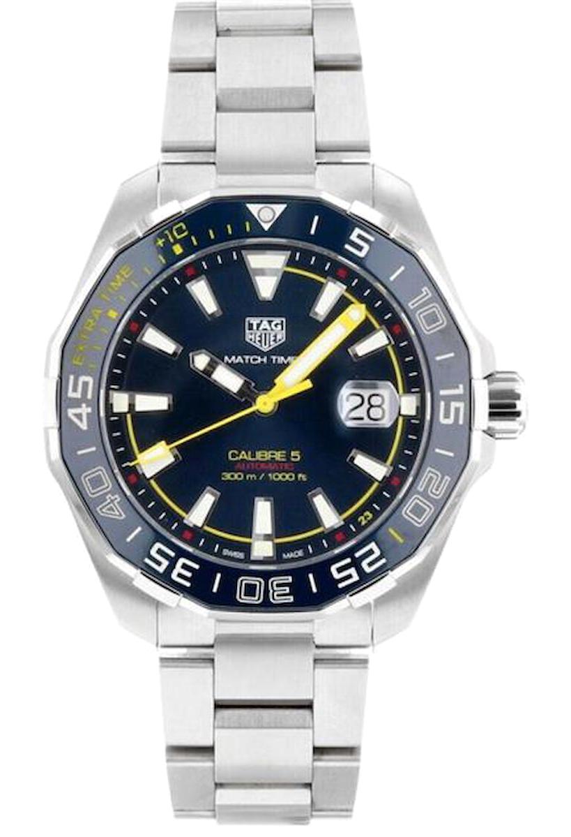 Tag Heuer WAY201H.BA0927 Takvimli 44 mm Çelik Kordon Analog Kol Saati