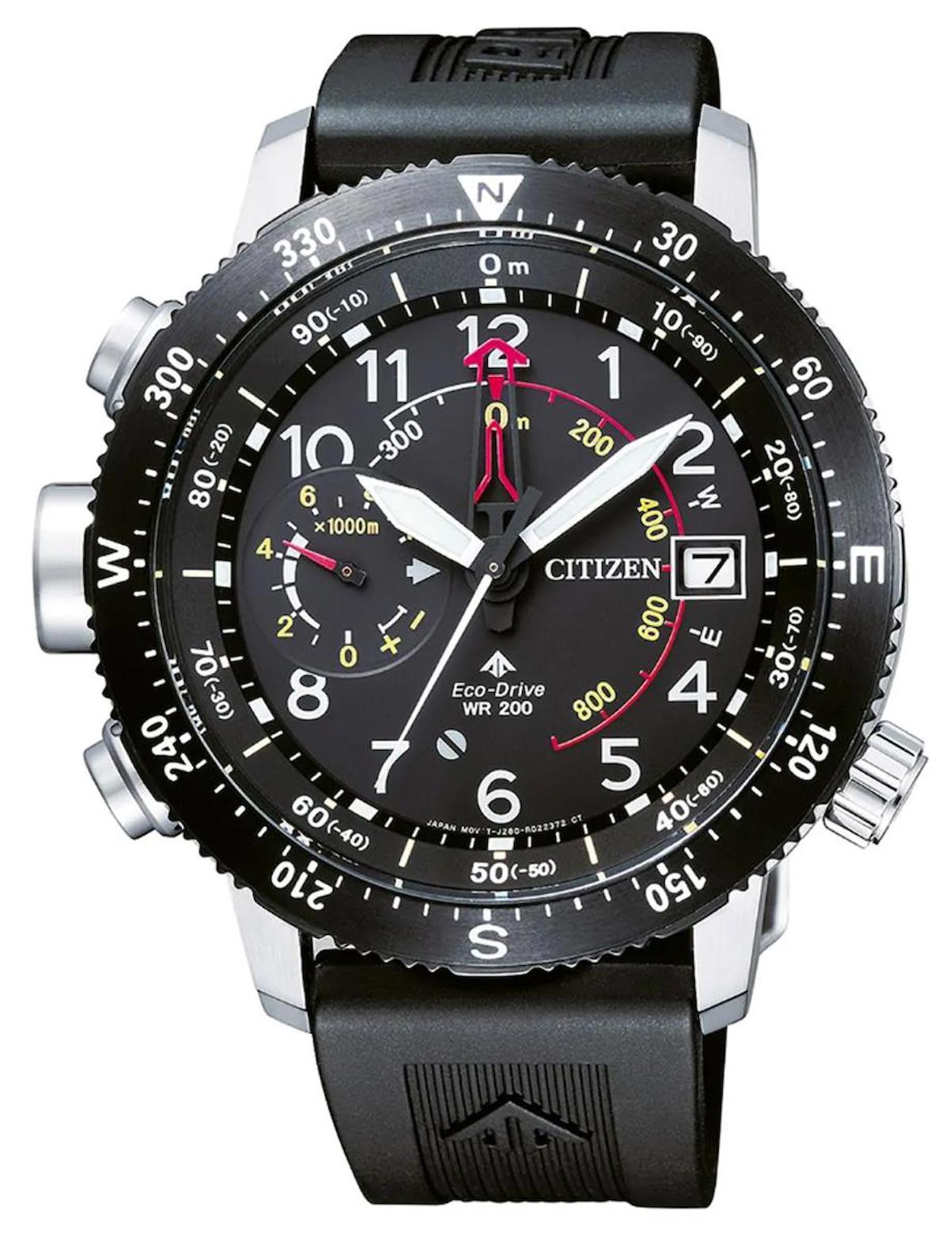 Citizen BN4044-15E Takvimli Siyah Silikon Kordon Analog Erkek Kol Saati