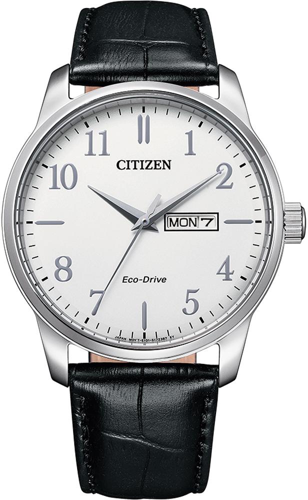 Citizen BM8550-14AE Takvimli 42 mm Siyah Deri Kordon Analog Erkek Kol Saati