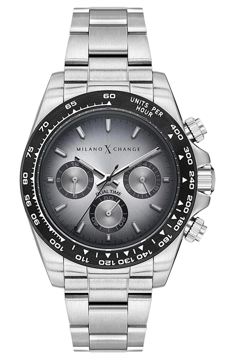 Milano X Change MXG2119 Takvimli 43 mm Çelik Kordon Analog Erkek Kol Saati