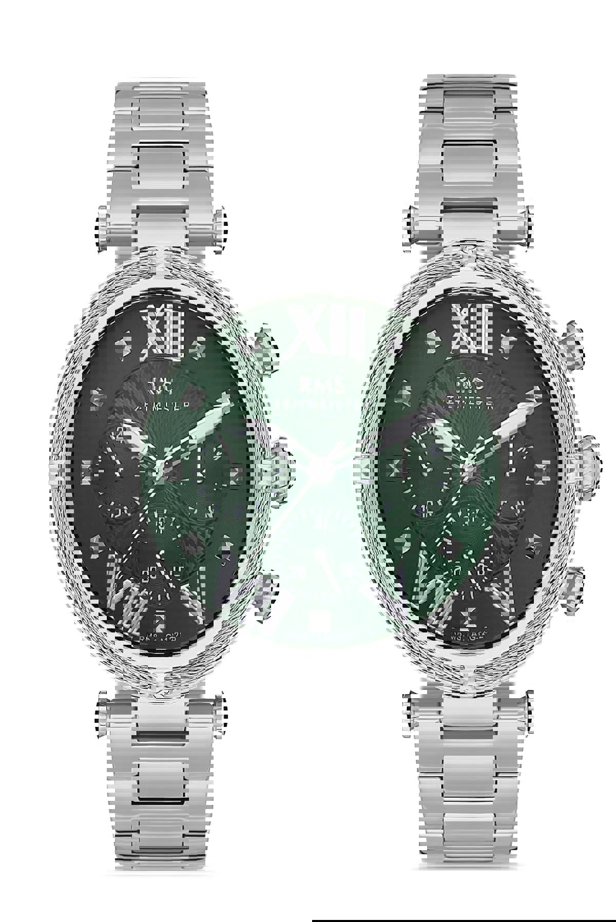 Romanson RMS.1.AG1493.01 Takvimli 45 mm Çelik Kordon Analog Erkek Kol Saati