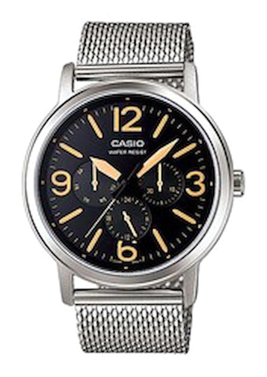 Casio MTP-1338D-1B2DF Takvimli 42 mm Çelik Kordon Analog Erkek Kol Saati
