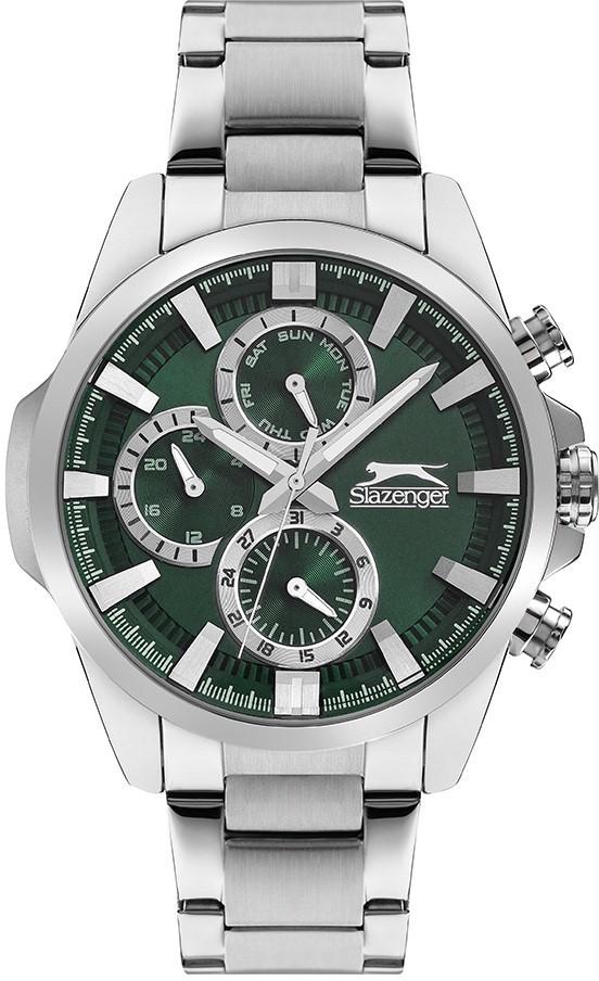 Slazenger SL.09.1922.2.01 Takvimli 46-50 mm Metal Kordon Analog Erkek Kol Saati