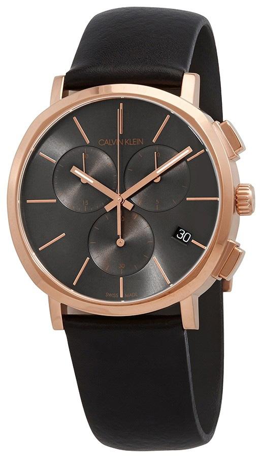 Calvin Klein K8Q376C3 Takvimli 42 mm Siyah Metal Kordon Analog Erkek Kol Saati