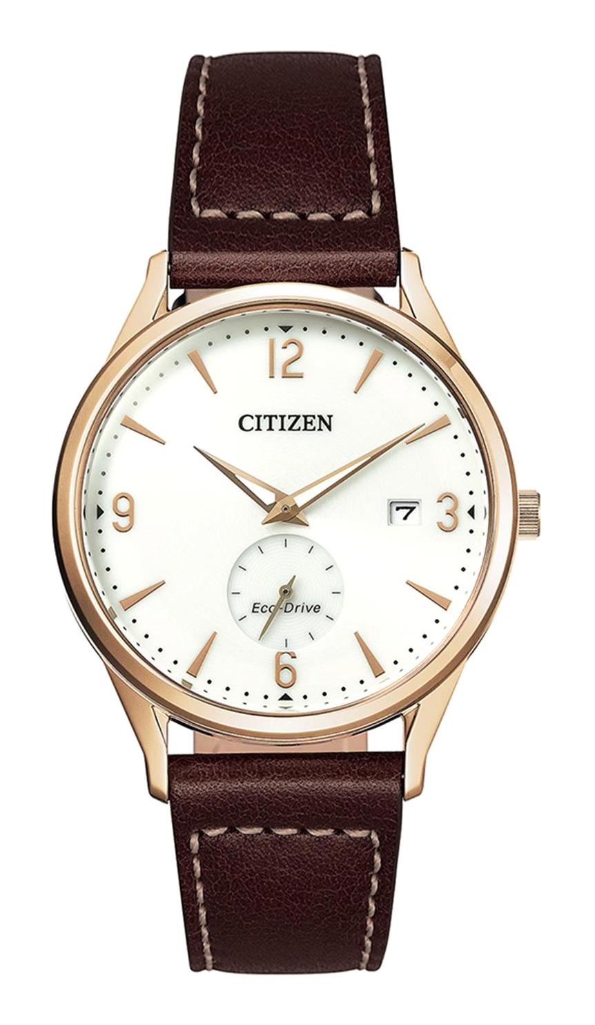 Citizen BV1116-12A Takvimli 40 mm Kahverengi Çelik Kordon Analog Erkek Kol Saati