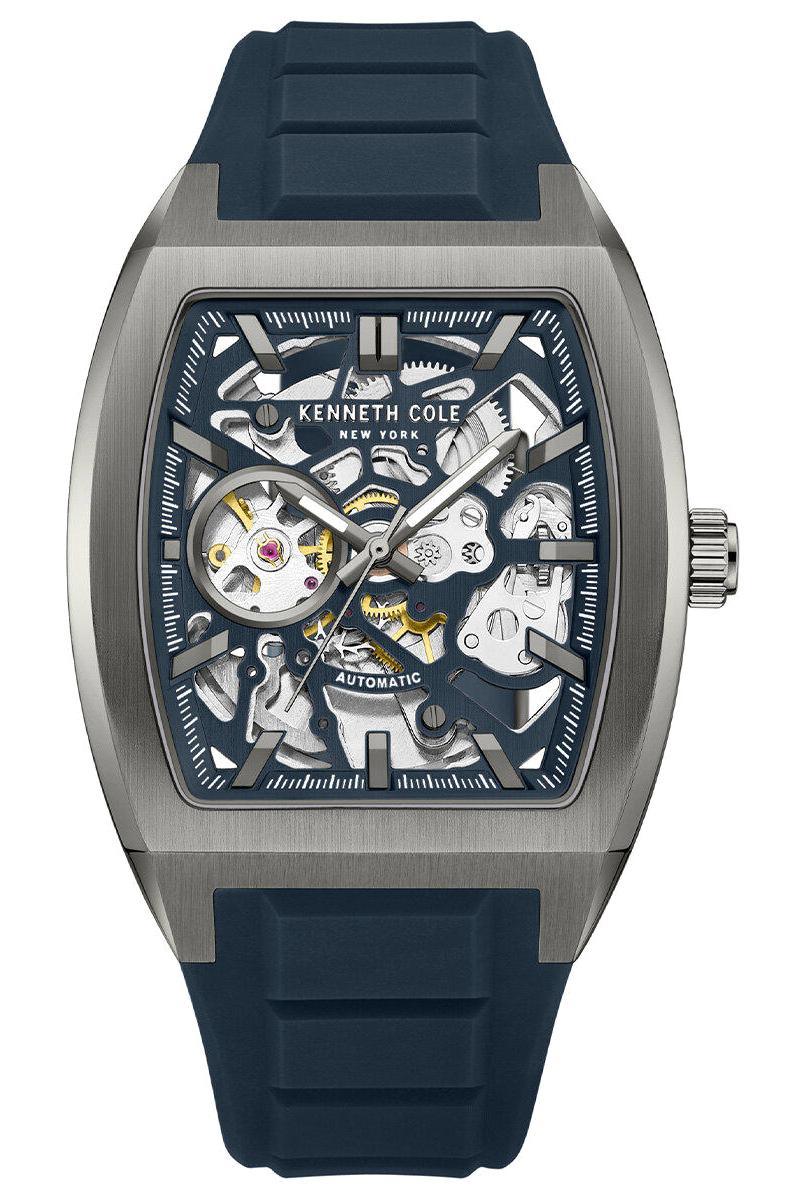 Kenneth Cole KCWGR0013802 Lacivert Silikon Kordon Analog Erkek Kol Saati