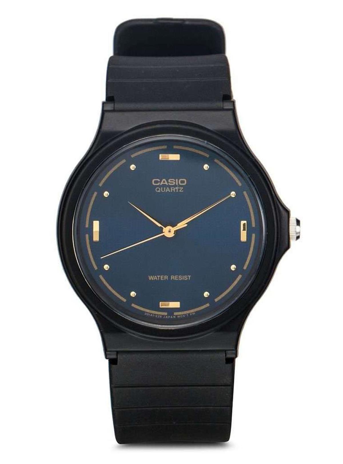 Casio MQ-76-2ALDF 36 mm Siyah Silikon Kordon Analog Erkek Kol Saati