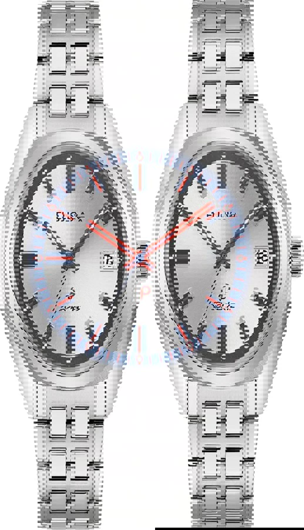 Bulova 96K112 Takvimli 40 mm Çelik Kordon Analog Erkek Kol Saati