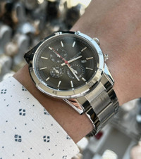 Ferrucci FC.12821TM.05 Takvimli 43 mm Çelik Kordon Analog Erkek Kol Saati