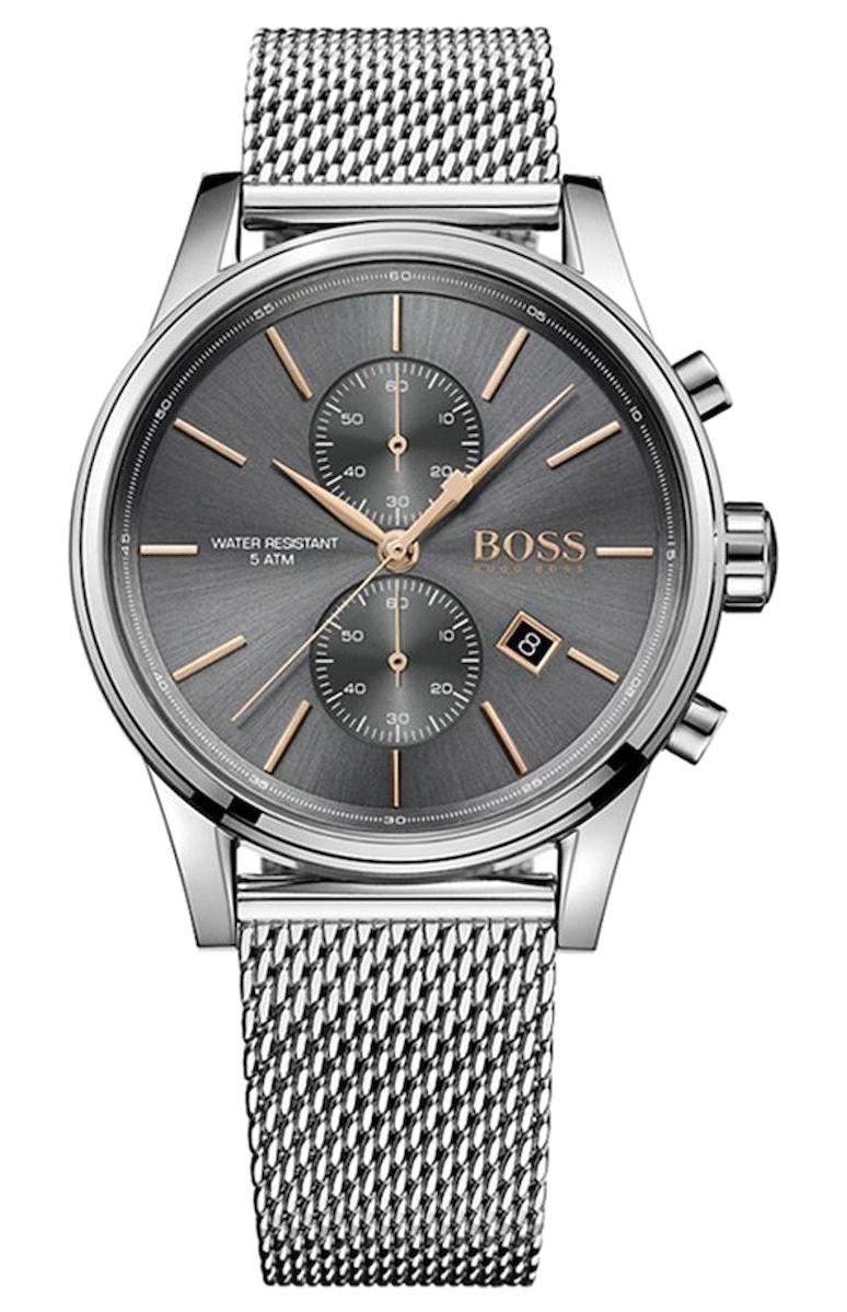 Boss Watches HB1513440 Takvimli 41 mm Çelik Kordon Analog Erkek Kol Saati