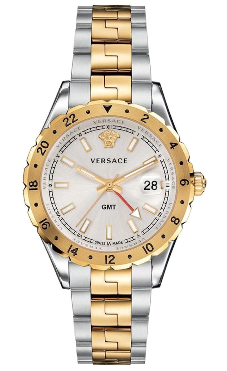 Versace VRSCV11030015 Takvimli 42 mm Altın-Çelik Kordon Analog Erkek Kol Saati