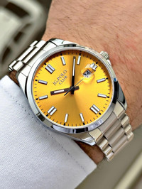 Jg. Polo Club JPC.0223.1375.10 Takvimli 43 mm Çelik Kordon Analog Erkek Kol Saati