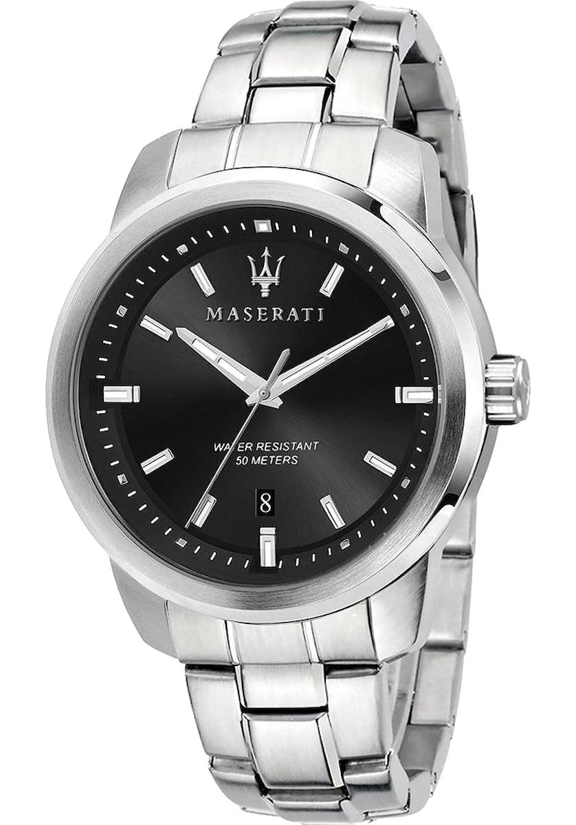 Maserati R8853121006 Takvimli 44 mm Çelik Kordon Analog Erkek Kol Saati