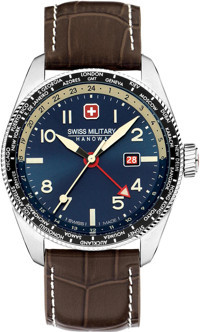 Swiss Military SMWGB0000506 Takvimli 42 mm Kahverengi Deri Kordon Analog Erkek Kol Saati