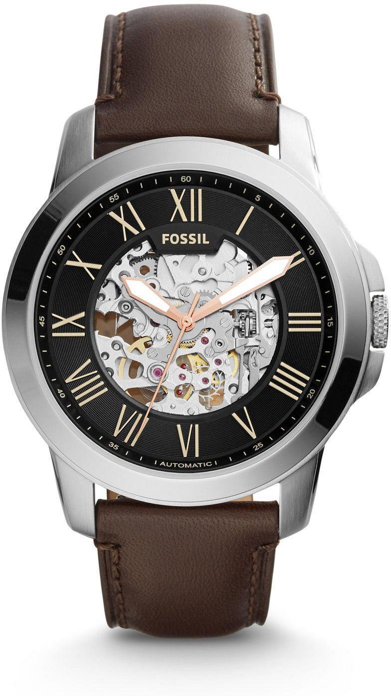 Fossil ME3100 45 mm Kahverengi Deri Kordon Analog Erkek Kol Saati