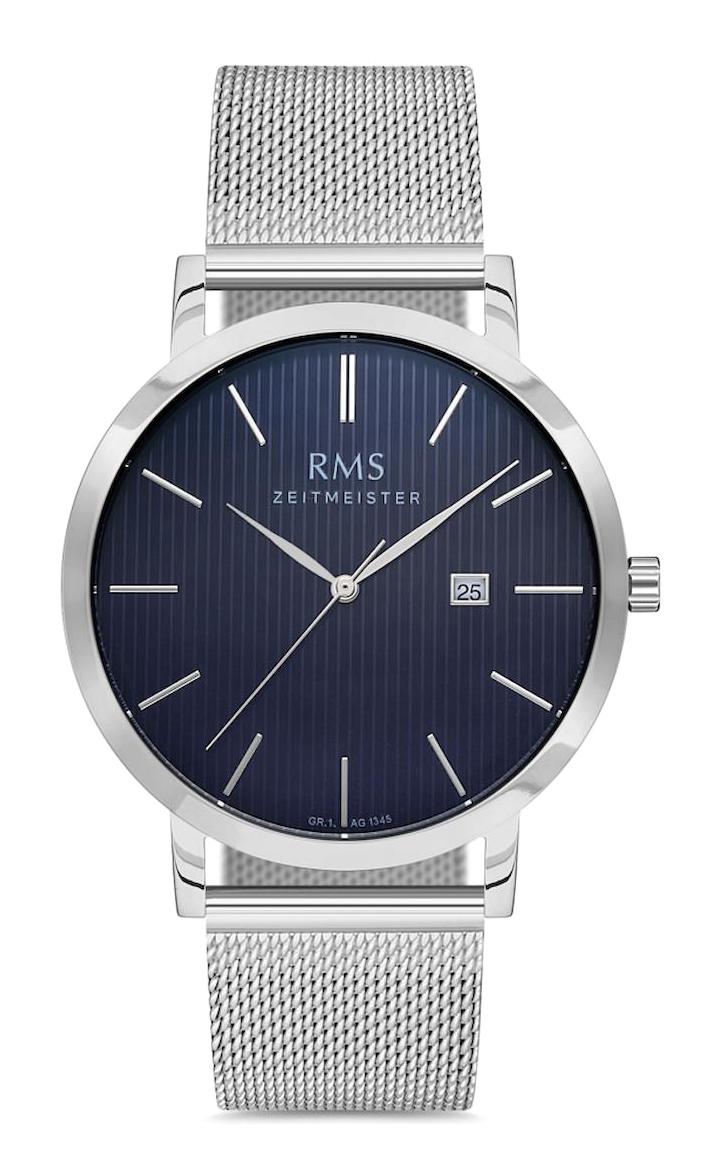 Romanson GR.1.AG1345.04 Takvimli 41 mm Metal Kordon Analog Erkek Kol Saati