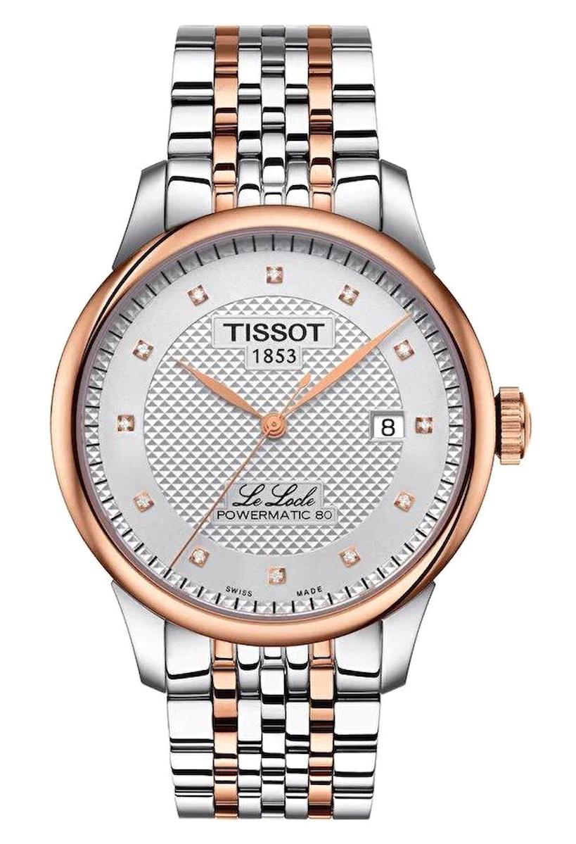 Tissot T0064072203601 Takvimli 40 mm Gri-Rose Gold Çelik Kordon Analog Erkek Kol Saati