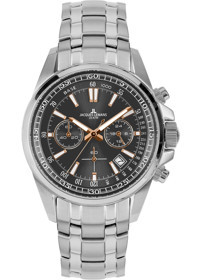 Jacques Lemans LİVERPOOL 1-2117ZE Pusulalı Takvimli 44 mm Çelik Kordon Analog Erkek Kol Saati