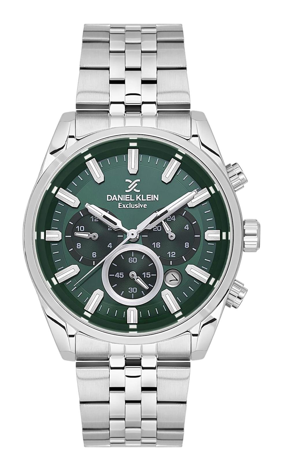 Daniel Klein DK.1.13740-3 Takvimli Çelik Kordon Analog Erkek Kol Saati