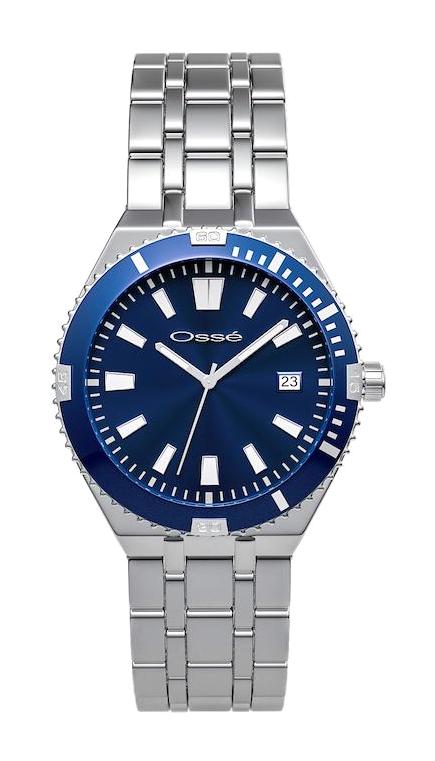 Osse OSW10148 Takvimli 40 mm Çelik Kordon Analog Erkek Kol Saati