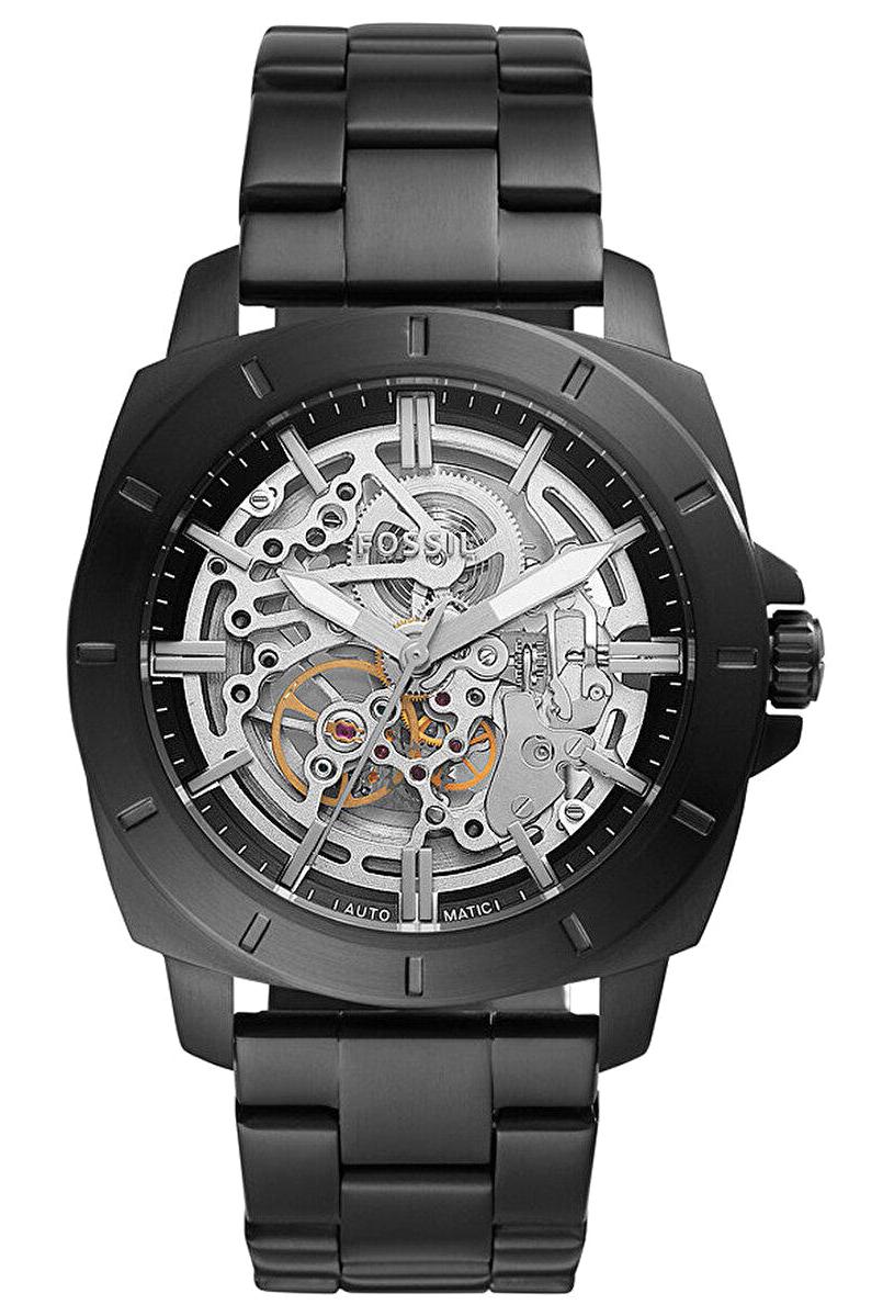 Fossil FBQ2426 45 mm Füme Çelik Kordon Analog Erkek Kol Saati