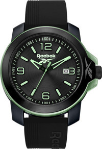 Reebok RV-TR3-G3-PBIZ-BZ Takvimli 48 mm Siyah Silikon Kordon Analog Erkek Kol Saati