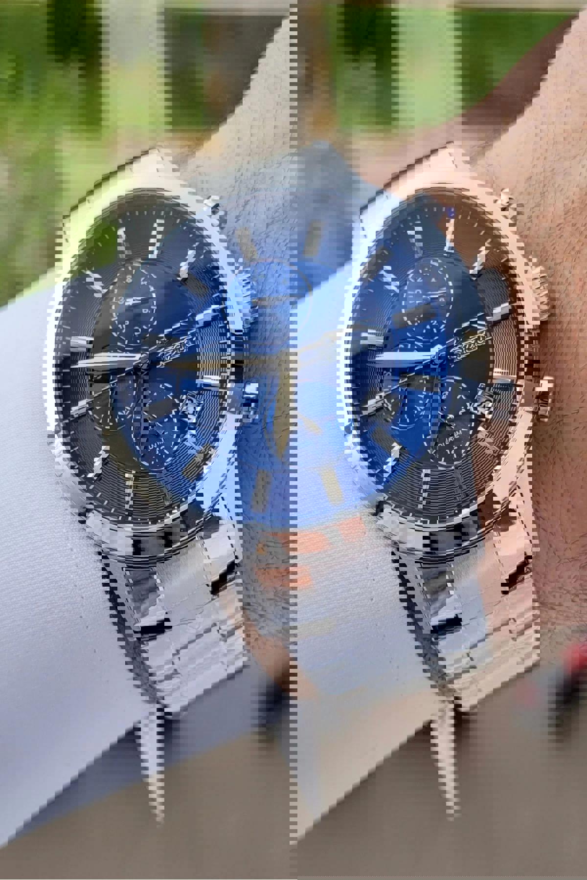 Slazenger SLISTE9 Takvimli 44 mm Çelik Kordon Analog Erkek Kol Saati