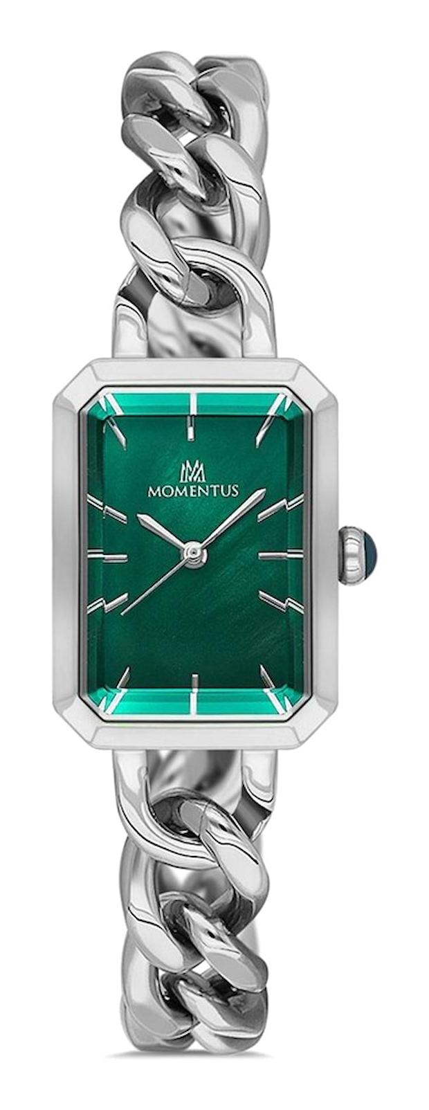 Momentus CW129S-15SS Takvimli 44 mm Çelik Kordon Analog Erkek Kol Saati