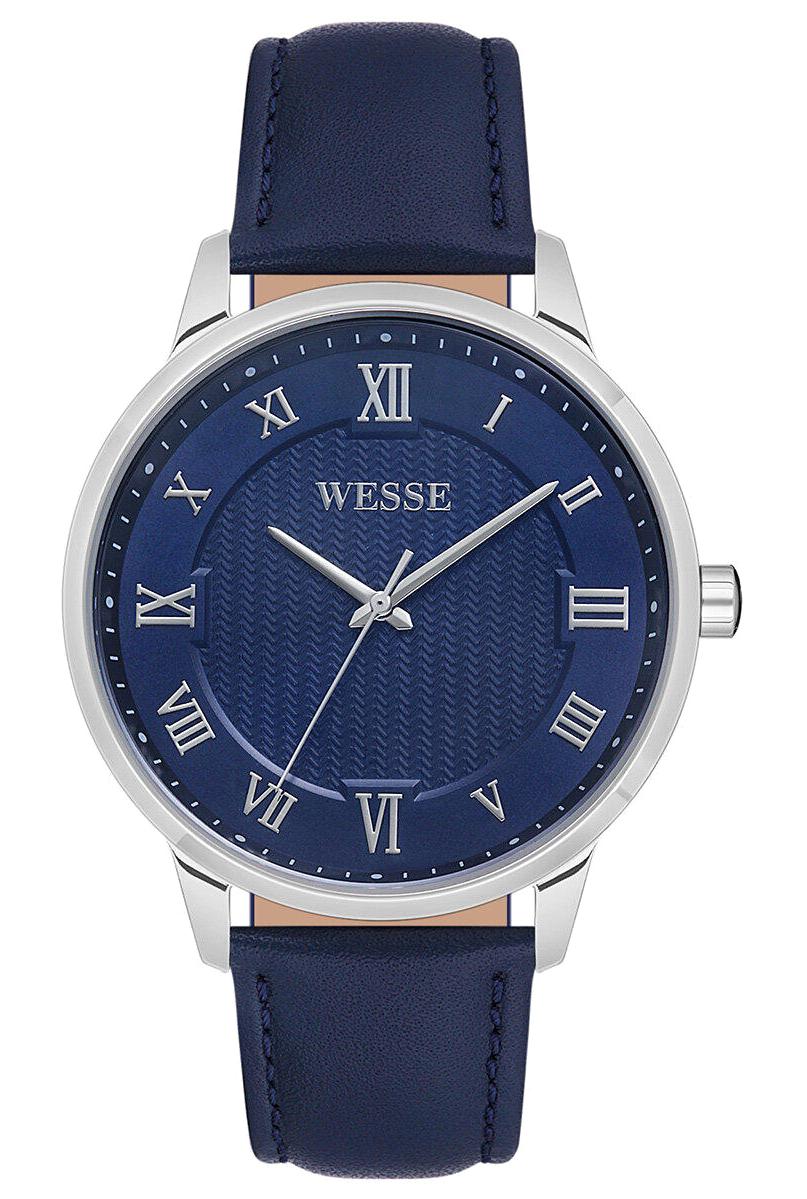 Wesse WWG208005 42 mm Lacivert Deri Kordon Analog Erkek Kol Saati