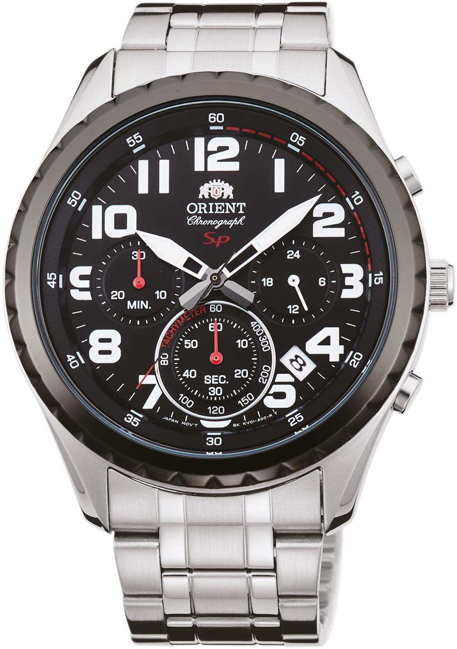 Orient FKV01001B0 Takvimli 44 mm Çelik Kordon Analog Kol Saati