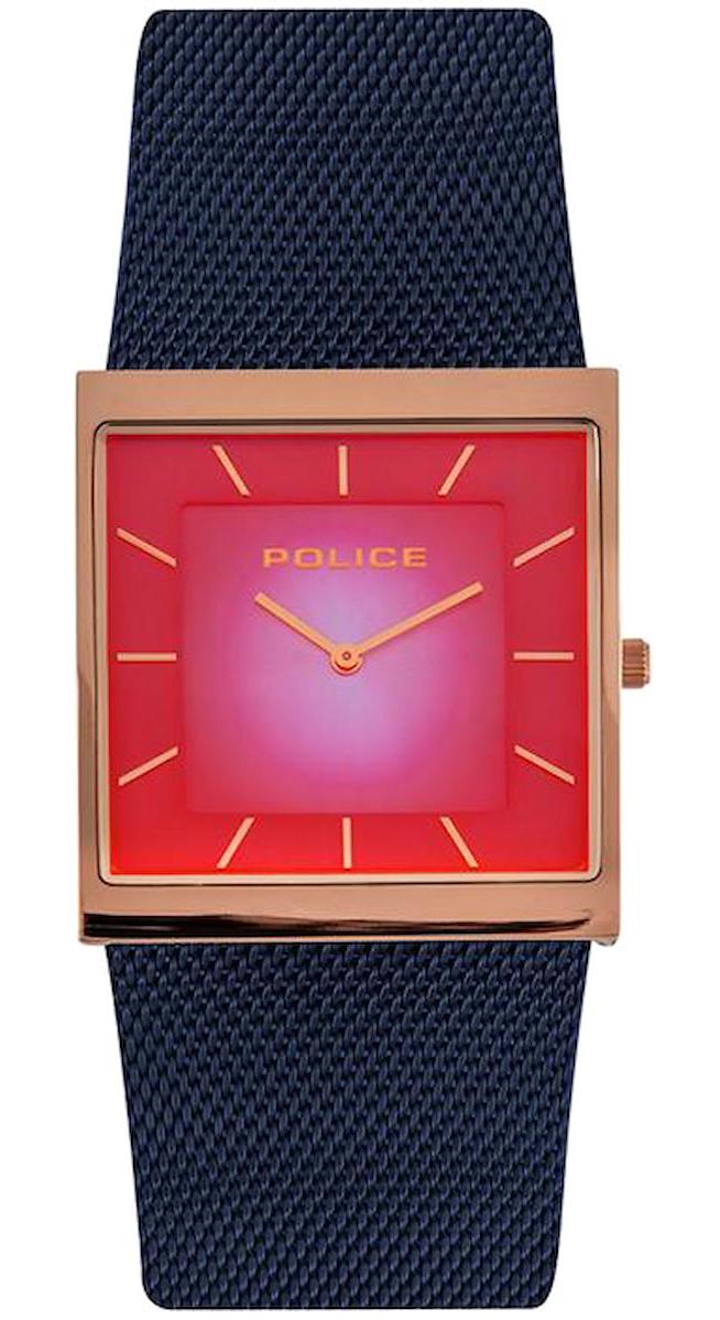 Police PEWJG2102602 Lacivert Metal Kordon Analog Erkek Kol Saati