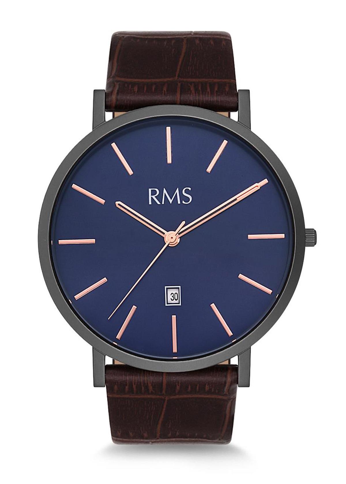 Grand Romanson GR.1.AG1203.05 Takvimli 41-45 mm Kahverengi Deri Kordon Analog Erkek Kol Saati