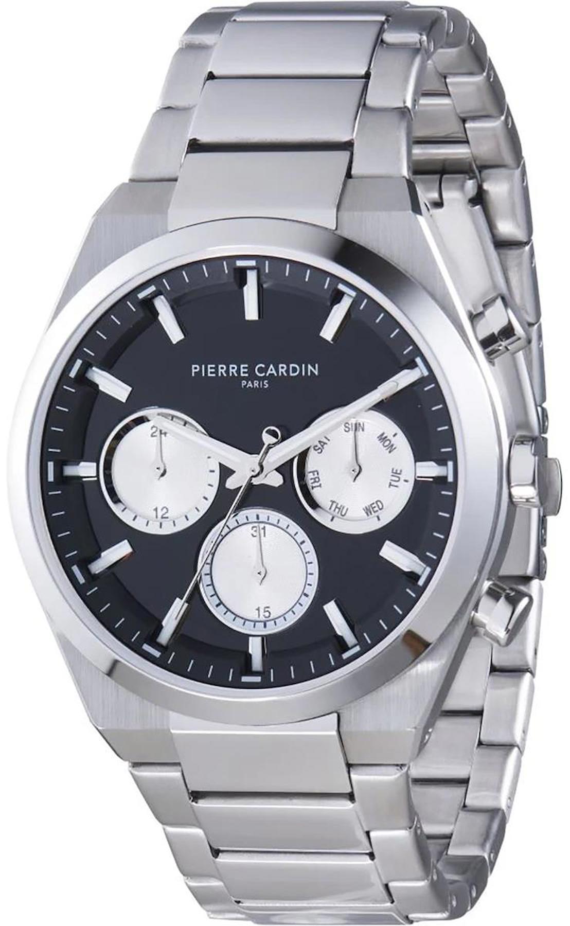 Pierre Cardin CML.0004 Takvimli Çelik Kordon Analog Erkek Kol Saati
